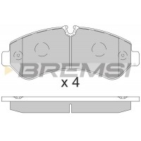 BP3864 BREMSI Комплект гальмівних колодок дисковий гальм