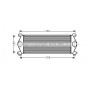 Интеркулер AVA QUALITY COOLING RT4448