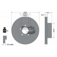 BDS1778HC BENDIX Braking Гальмівний диск