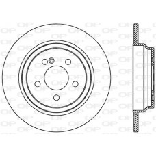 BDR2374.10 OPEN PARTS Гальмівний диск