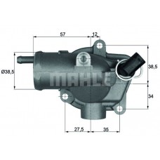 TI 30 92 MAHLE Термостат охолоджувальна рідина