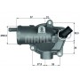 TI 30 92 MAHLE Термостат охолоджувальна рідина