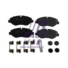 FT29135 FAST Колодки гальмівні дисковые передние  IVECO DAILY 00-