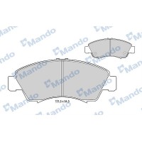 MBF015000 MANDO Комплект гальмівних колодок дисковий гальм