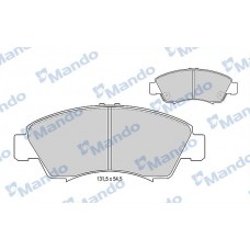 MBF015000 MANDO Комплект гальмівних колодок дисковий гальм
