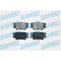 5SP1281 SAMKO Комплект гальмівних колодок дисковий гальм