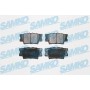 5SP1281 SAMKO Комплект гальмівних колодок дисковий гальм