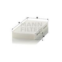 CU 2327-2 MANN-FILTER Фільтр повітря у внутрішньому просторі