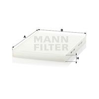 CU 2882 MANN-FILTER Фільтр повітря у внутрішньому просторі