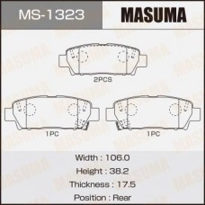 MS-1323 MASUMA Комплект гальмівних колодок