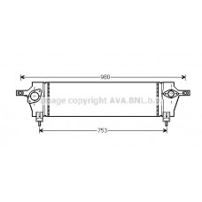 DNA4333 AVA QUALITY COOLING Интеркулер