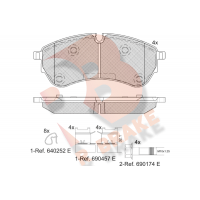 RB2284 R BRAKE КомплеК т гальмівних колодок, дискове гальмо