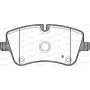 BPA0768.00 OPEN PARTS Комплект гальмівних колодок дисковий гальм
