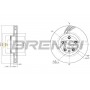 CD8019VLS BREMSI Гальмівний диск