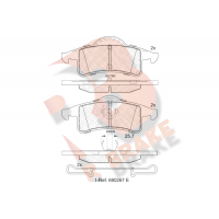 RB1399 R BRAKE Комплект гальмівних колодок дисковий гальм