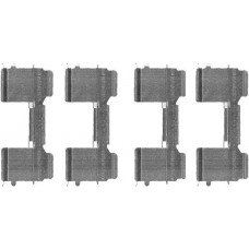 8DZ 355 205-041 HELLA Комплектуючі колодки дискового гальма