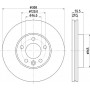 MDC2729C MINTEX Гальмівний диск