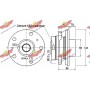 01.97768 AUTOKIT Комплект підшипника ступиці колеса