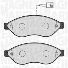363916060189 MAGNETI MARELLI Комплект гальмівних колодок дисковий гальм
