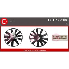 CEF73331AS CASCO Вентилятор охолодження двигуна