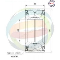 70-160093 MULTIPARTS Комплект підшипника ступиці колеса