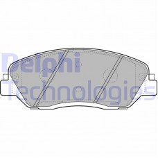 LP2048 DELPHI Комплект гальмівних колодок дисковий гальм
