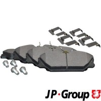 4363601510 JP GROUP Комплект гальмівних колодок дисковий гальм