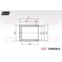 72945011 MAXTECH Поршень корпус скоби гальма