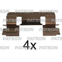 PSRK1067 PATRON Комплектуючі колодки дискового гальма