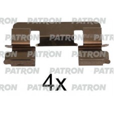 PSRK1067 PATRON Комплектуючі колодки дискового гальма