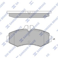 SP4049 Hi-Q Комплект гальмівних колодок дисковий гальм