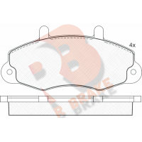 RB0896 R BRAKE КомплеК т гальмівних колодок, дискове гальмо
