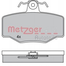 1170076 METZGER Комплект гальмівних колодок дисковий гальм