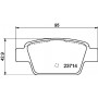 8DB 355 018-851 HELLA Комплект гальмівних колодок дисковий гальм