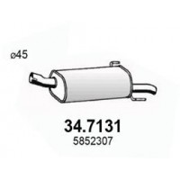 34.7131 ASSO Глушник вихлопних газів кінцевий