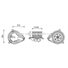 MS8626 AVA QUALITY COOLING Вентилятор салону
