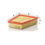 C 2510/1 MANN-FILTER Повітряний фільтр