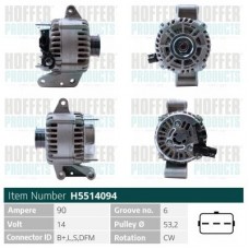 H5514094 HOFFER Генератор