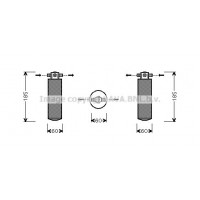 OLD393 AVA QUALITY COOLING Осушувач кондиціонера