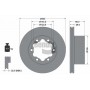 BDS1580 BENDIX Braking Гальмівний диск
