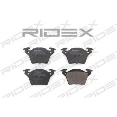 402B0220 RIDEX КомплеК т гальмівних колодок, дискове гальмо