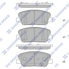 SP1403 Hi-Q Комплект гальмівних колодок дисковий гальм