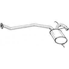 279-259 BOSAL Середній глушник вихлопних газів