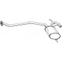 279-241 BOSAL Середній глушник вихлопних газів