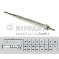 N5713012 NIPPARTS Свічка розжарювання