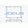 M-0170610 JDEUS Радіатор охолодження двигуна
