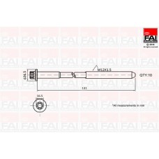 Комплект болтів головки циліндра FAI-AutoParts B896