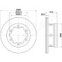 DP-0528 JAPANPARTS Гальмівний диск