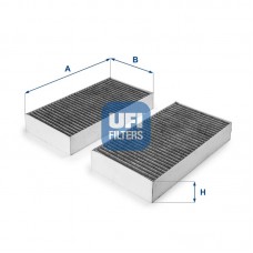 54.215.00 UFI Фільтр повітря у внутрішньому просторі