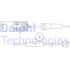 LZ0140 DELPHI Сигналізатор зносу гальмівних колодок